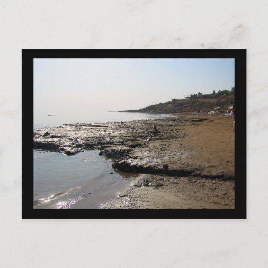 Totes Meer Postkarte (Vorderseite)