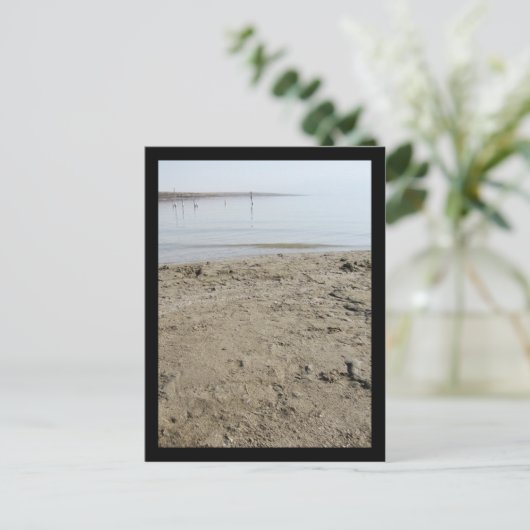 Totes Meer Postkarte (Stehend Vorderseite)