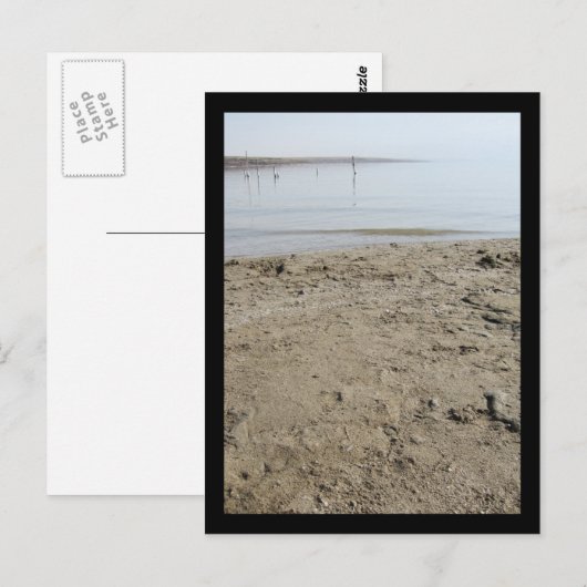 Totes Meer Postkarte (Vorne/Hinten)