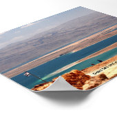 Totes Meer und Jordanien von Masada, ... Poster (Ecke)