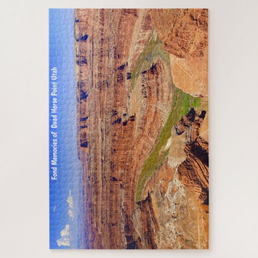 Totes Pferd Point Utah. Jigsaw Puzzle (Vertikal)
