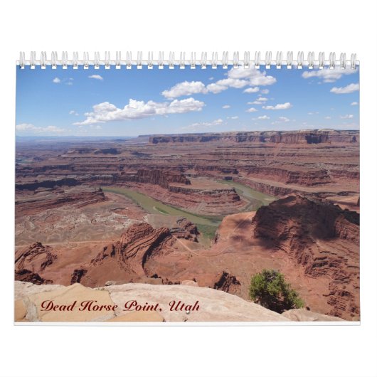 Totes Pferd Point, Utah Kalender (Titelbild)