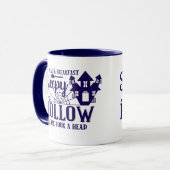 Totes und Frühstück Schlaflosigkeit Heiliges Hallo Tasse (Vorderseite Links)