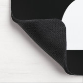 Totes Vogel-Piktogramm Mousepad (Ecke)