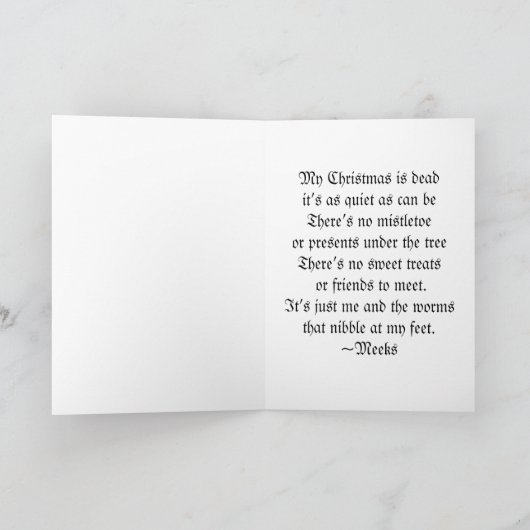 Totes Weihnachten (Innenseite)