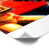 Tötet Bill Fhight schwarzer Mamba Vs Gogo Poster (Ecke)