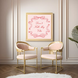 Tötet meine Vibe nicht Poster