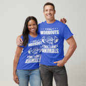 Tötet Workouts, nicht Tiere Vegane Bodybuilding T-Shirt (Unisex)