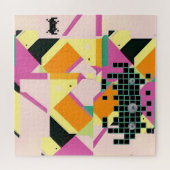 Tötete sie mit Memphis-Designed-Kindness Puzzle (Horizontal)