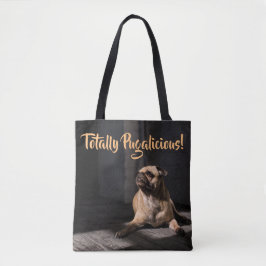 Totgebackener Mops Hundehunde Tasche