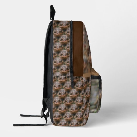 Totgesicht Tier Personalisiert Bedruckter Rucksack (Links)