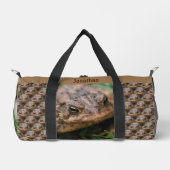 Totgesicht Tier Personalisiert Duffle Bag (Vorderseite)