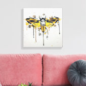 Toths Head Moth Leinwanddruck (Insitu (Wohnzimmer))