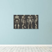 Tothstroke Turnaround Leinwanddruck (Insitu (Holzboden))