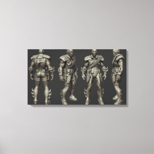 Tothstroke Turnaround Leinwanddruck