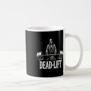 Totlift - Grimmiger Sensenmann Halloween Gym Worko Kaffeetasse