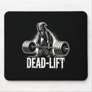 Totlift - Grimmiger Sensenmann Halloween Gym Worko Mousepad
