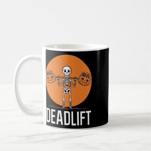 Totlift, Spooky, Gewichtheben Kaffeetasse (Links)