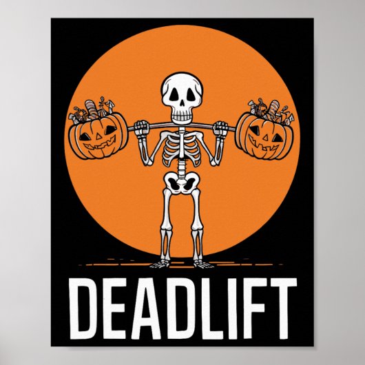Totlift, Spooky, Gewichtheben Poster (Vorne)