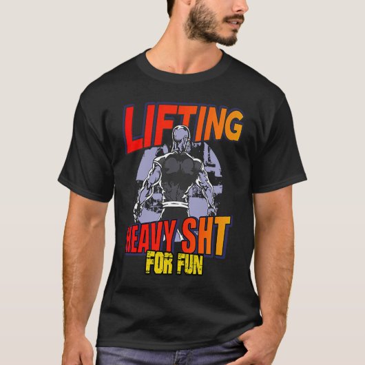 Totlift und Squat Workout T-Shirt (Vorderseite)