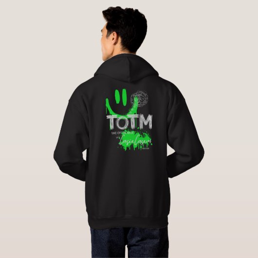 TOTM_scribble Hoodie (Schwarz voll)
