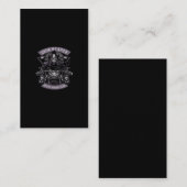 Totmotorclub für grimmige Sensenmänner Visitenkarte (Vorne/Hinten)