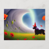 Toto Blickwinkel auf die Welle in einer Mohnfeld-P Postkarte (Vorderseite)