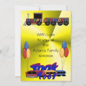 Toto Geburtstag Einladung (Rückseite)