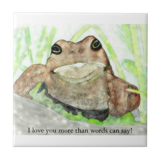 toto - Ich Liebe Sie mehr als Worte sagen können Fliese (Vorderseite)