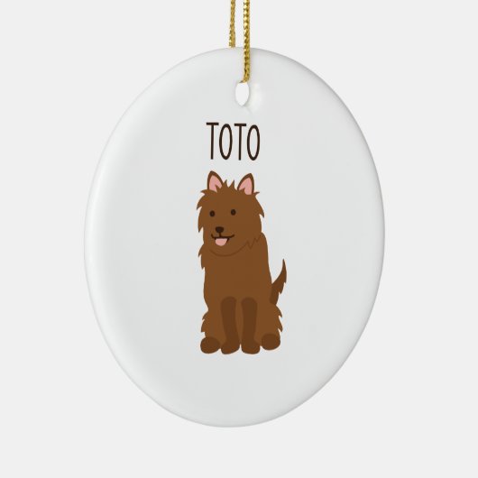 Toto Keramik Ornament (Rechts)