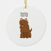 Toto Keramik Ornament (Vorne)