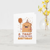 Toto to you Puns Birthday Card Karte (Gelbe Blume)