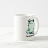 Totpfanne, Kälte, Zen-Meditationsfrosch Kaffeetasse (VorderseiteRechts)