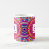 Totpsychedelische Regenbogenkaffee-Tasse Kaffeetasse (Mittel)
