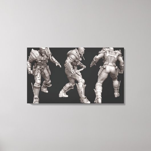 Totschlag Alternativer Umlauf Leinwanddruck (Vorderseite)