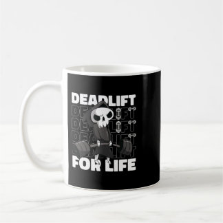 Totschlag für Leben Barbell Gym Rat Kaffeetasse