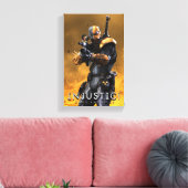 Totschlag Leinwanddruck (Insitu (Wohnzimmer))