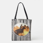 Totschlauchpferde Tasche (Rückseite)