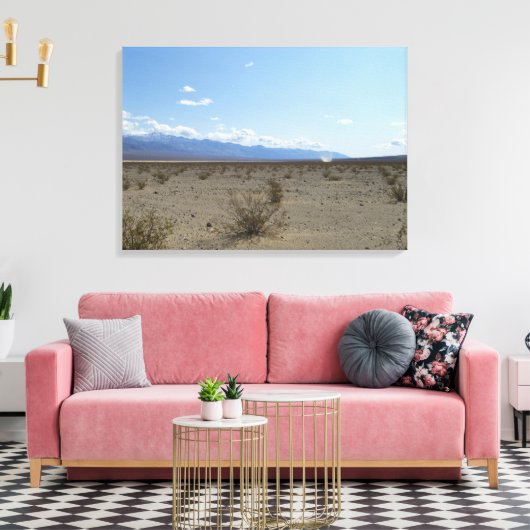 Tottalboden Leinwanddruck (Insitu (Wohnzimmer))