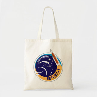 Tottbeutel für Hipster mit dem Logo "Artemis-1" Tragetasche