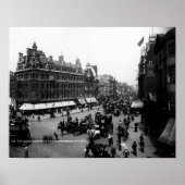 Tottenham Court Road von der Oxford Street, Poster (Vorne)