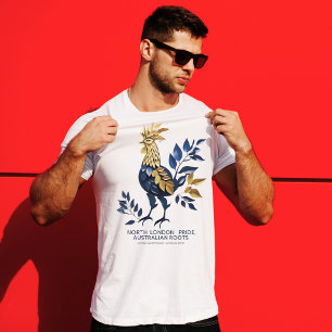 Tottenham Hotspur Cockerel & Lily Blume Design T-Shirt