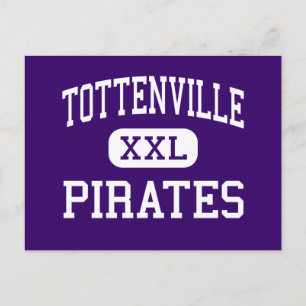 Tottenville - Pirates - Hoch - Insel Staten Postkarte