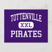 Tottenville - Pirates - Hoch - Insel Staten Postkarte (Vorderseite)