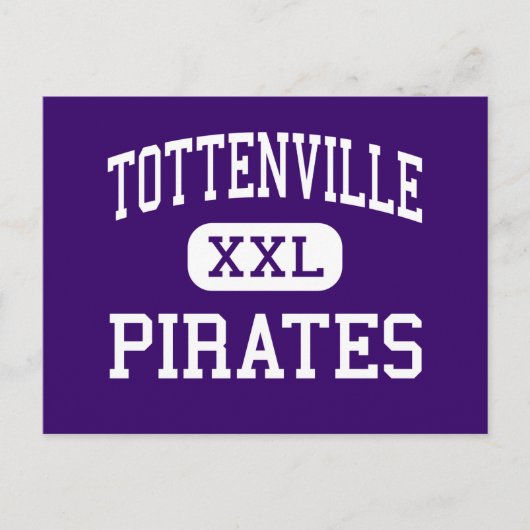Tottenville - Pirates - Hoch - Insel Staten Postkarte (Vorderseite)