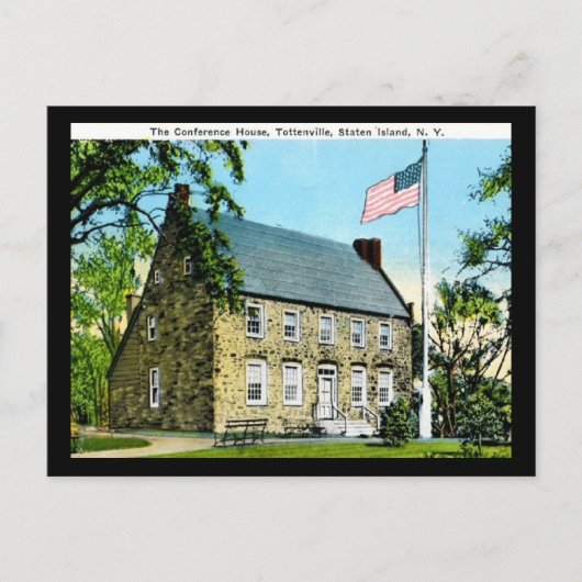 Tottenville, Staten Island, 1920er Vintag Postkarte (Vorderseite)