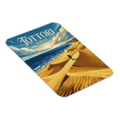 Tottori-Sanddünen Japan Magnet (Rechte Seite)