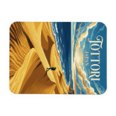 Tottori-Sanddünen Japan Magnet (Horizontal)