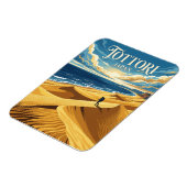 Tottori-Sanddünen Japan Magnet (Linke Seite)