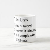 Tötung Peole mit Güte Kaffeetasse (Mittel)